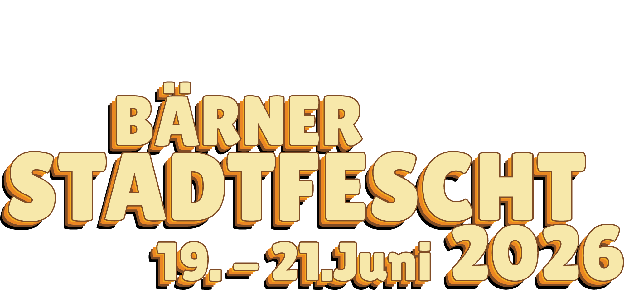 Bärner Stadtfescht | 19.–21. Juni 2026